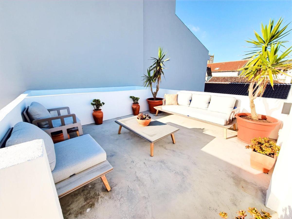 Mf Terceira - Villa With Terrace & Ocean Views Praia da Vitoria Ngoại thất bức ảnh