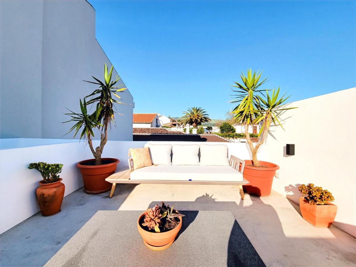 Mf Terceira - Villa With Terrace & Ocean Views Praia da Vitoria Ngoại thất bức ảnh